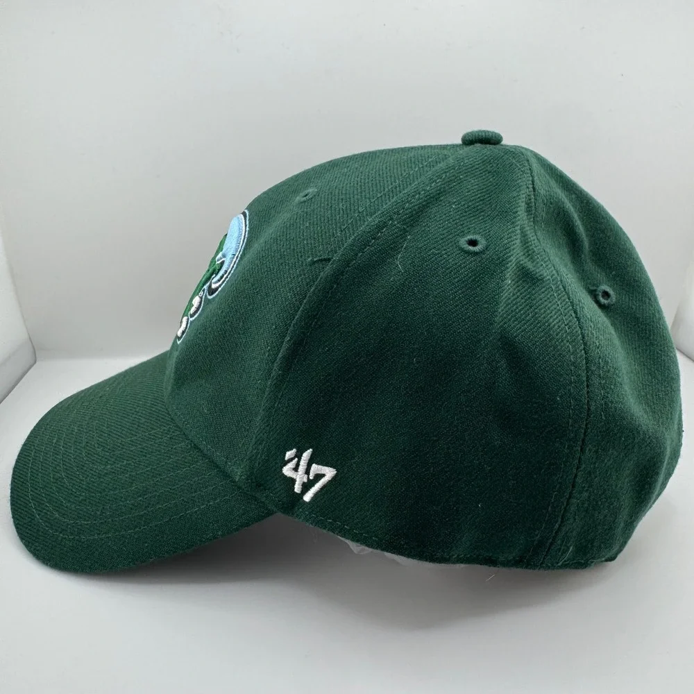 '47 Brand Tulane Green Wave Hat Unisex OSFA Green Good Embroidered NCAA Cap